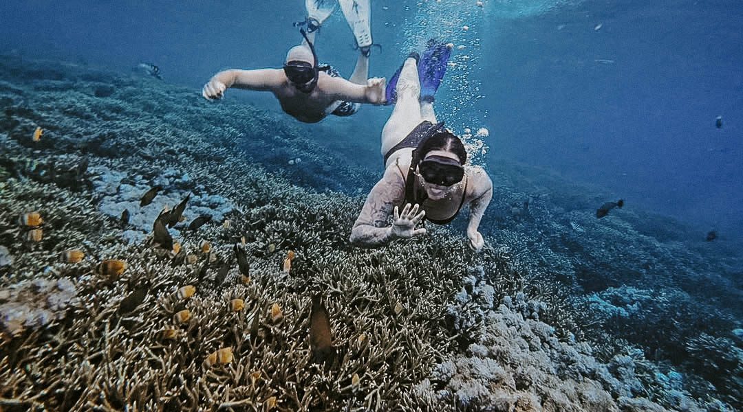 - SUN SEA SNORKEL -Emerse yourself in nature and the calming presence of the ocean in the beauti